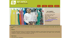 Desktop Screenshot of bpimpex.com
